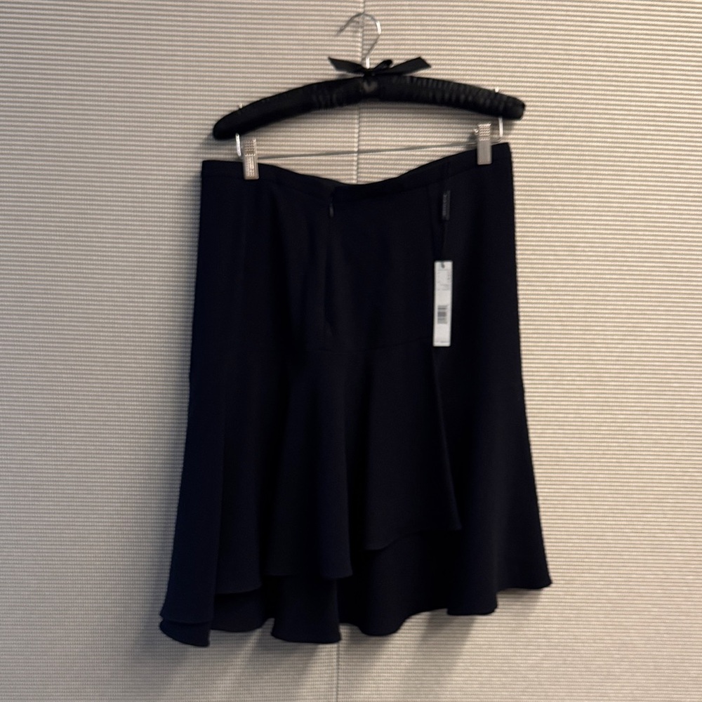 Elie Tahari Navy Payton Skirt with Tag